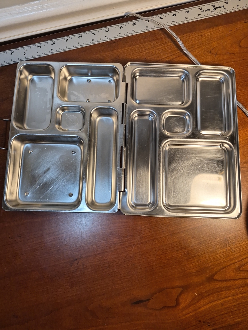 Planet Box Kids Stainless Steel Shark Rover Lunchbox - Blue - Picture 7 of 8